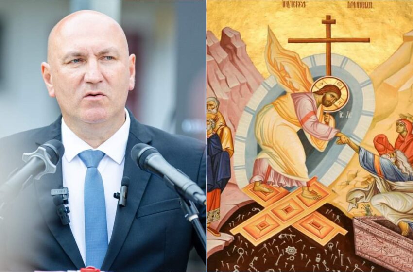  Gabriel Lazany: Învierea Domnului ne aduce sfânta lumină care ne purifică, întru mântuire