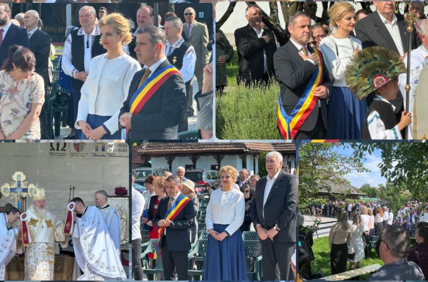  Diana Morar: Am participat cu credință în inimă la resfințirea bisericuței din lemn din curtea Muzeului Județean. FOTO