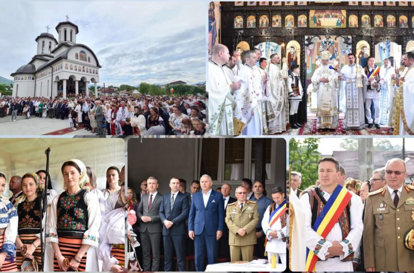  A fost sfințită biserica parohială „Sfântul Proroc Ilie Tesviteanul” din Prundu Bârgăului. FOTO