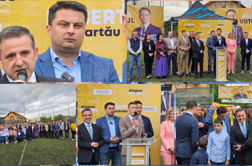 Avocatul Liberal Cristian Cârlig și-a lansat candidatura la Primăria Orașului Beclean. FOTO