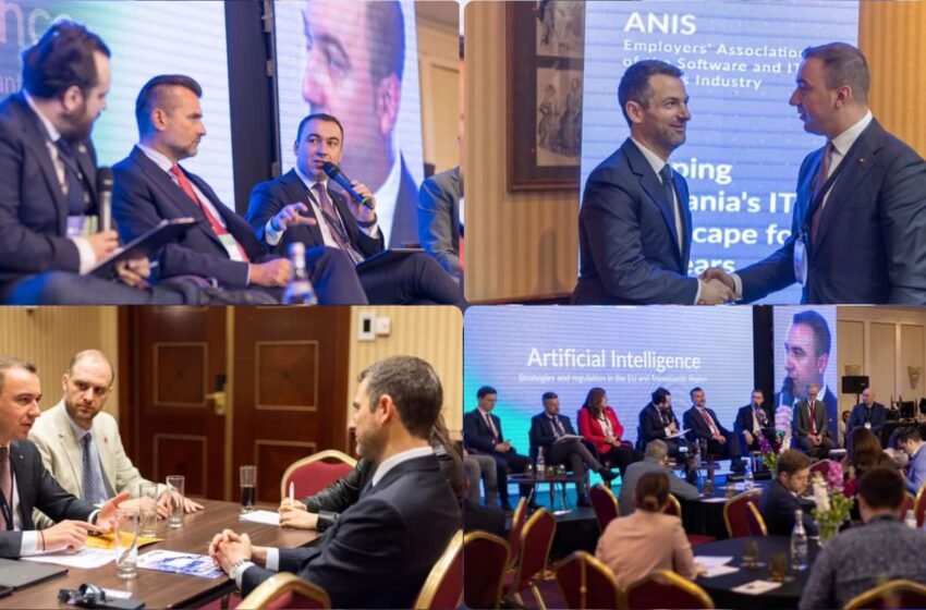  Bogdan Ivan: La Summitul ANIS, am explorat cum IA și oportunitățile aduse de Guvern pot propulsa economia noastră digitală. FOTO