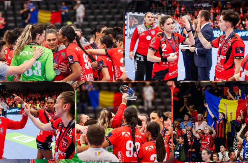  Gloria 2018 pierde Finala Cupei EHF cu Storhamar și se întoarce la Bistrița cu medalia de Argint. FOTO