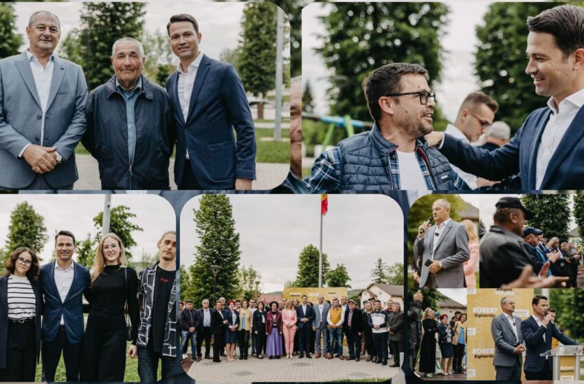  Robert Sighiartău (PNL): E momentul schimbării la Șintereag! FOTO
