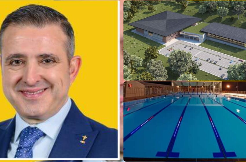  Ioan Turc (PNL): Construim prin CNI un bazin olimpic de natație pe un teren de peste 7 hectare în zona Cocoș! F0TO