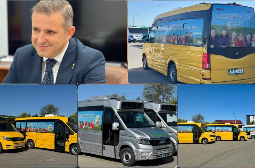  Ioan Turc (PNL): Dăm startul proiectului pilot pentru transportul gratuit al elevilor din ciclul primar. FOTO