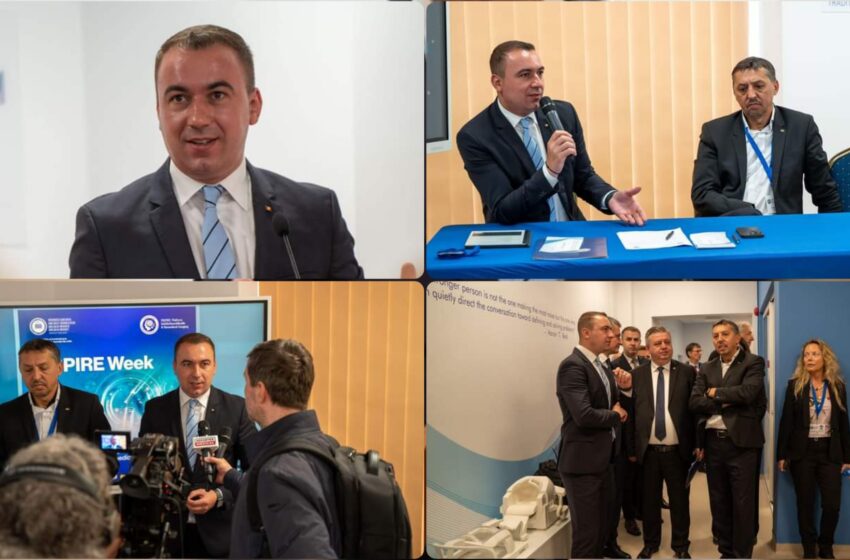  Bogdan Ivan anunță lansarea platformei INSPIRE la Universitatea „Babeș-Bolyai”