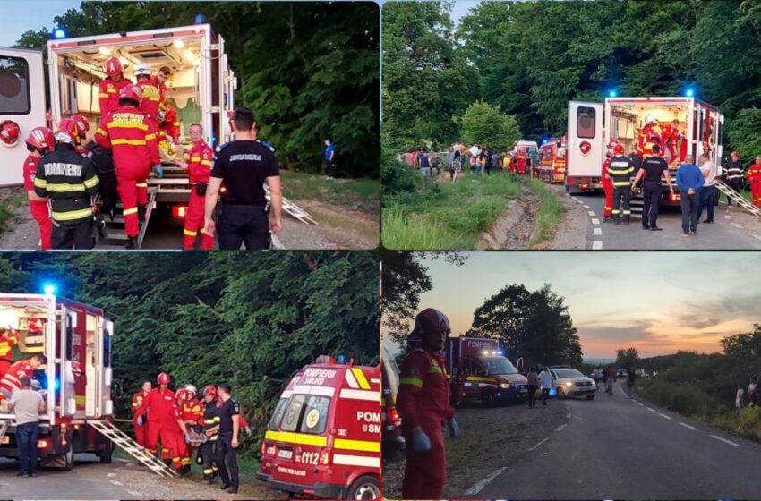  PLAN ROȘU! Tragedie la Petriș! Un tânăr de 17 ani și-a pierdut viața într-un accident rutier. FOTO