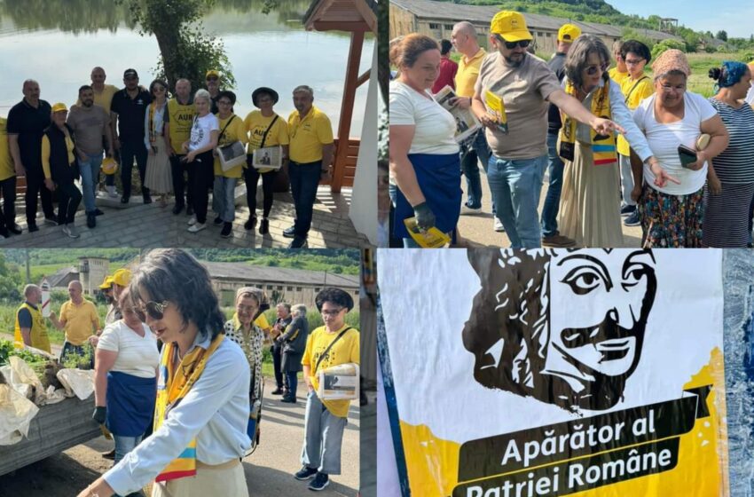  Candidații AUR pentru Consiliul Județean, întâlnire cu cetătenii din comuna Sânmihaiu de Câmpie. FOTI