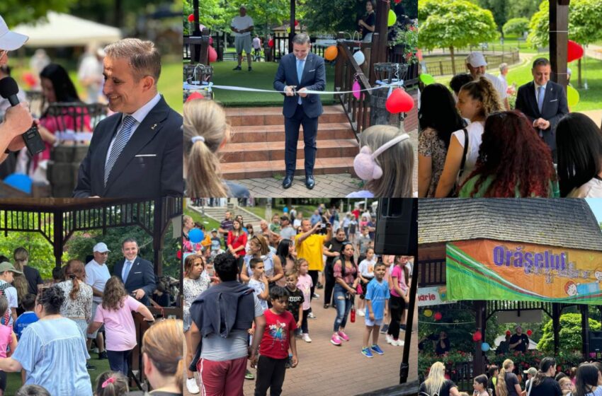  Ioan Turc: Orășelul Copiilor a revenit pentru o zi în Parcul „Regele Mihai I al României”. FOTO