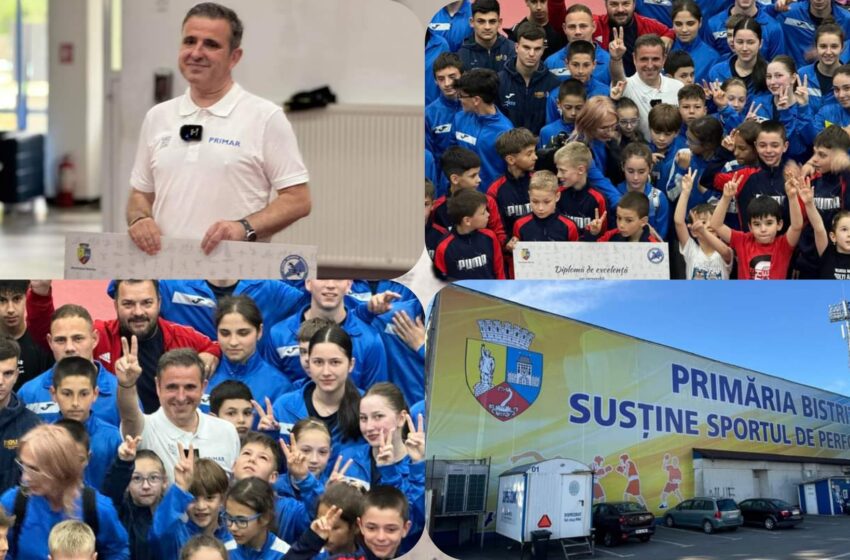  Ioan Turc: Am recompensat cu o distincție de excelență activitatea CSM Bistrița! FOTO