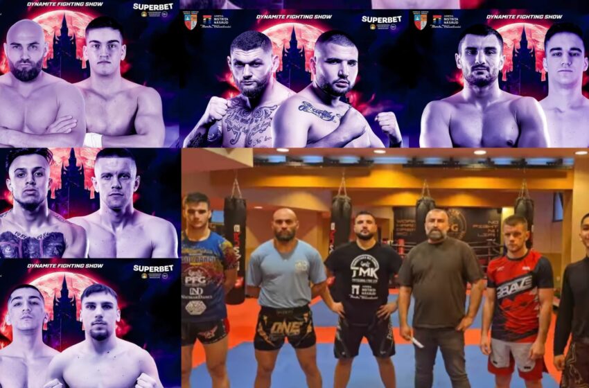  Cinci bistrițeni vor lupta la Gala Dynamite Fighting Show de la Bistrița. VIDEO