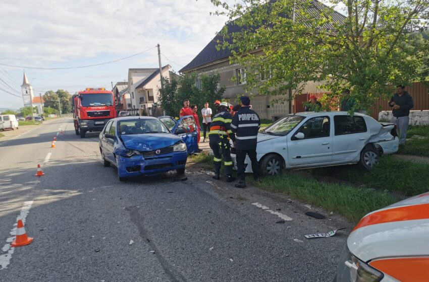  Accident rutier la Dipșa! O persoană a ajuns la spital!