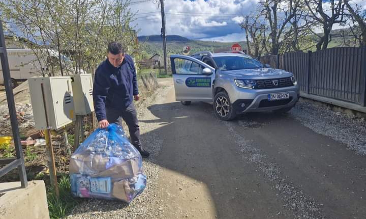  Miercuri, 8 mai, se va colecta sacul albastru în municipiul Bistrița și localitățile componente. FOTO