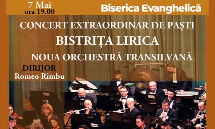  Concertul Extraordinar de Paşti va avea loc în Biserica Evanghelică