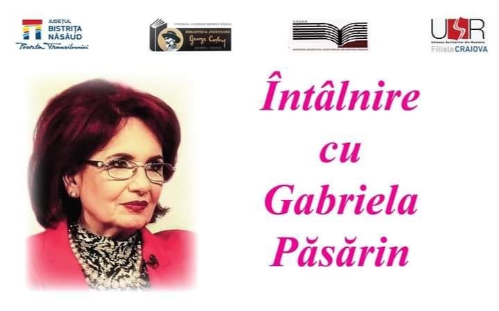  „Întâlnire cu Gabriela Păsărin”, astăzi la Clubul Cultural CoșBook al Bibliotecii Județene. FOTO