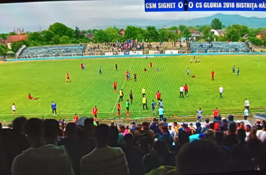  Fotbal, Liga 3: Gloria termină la egalitate, scor 0-0, la Sighetu Marmației