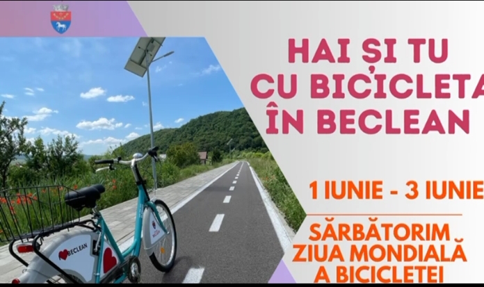  Primăria orașului de pe Someș vă invită la evenimentul „Cu bicicleta în Beclean”