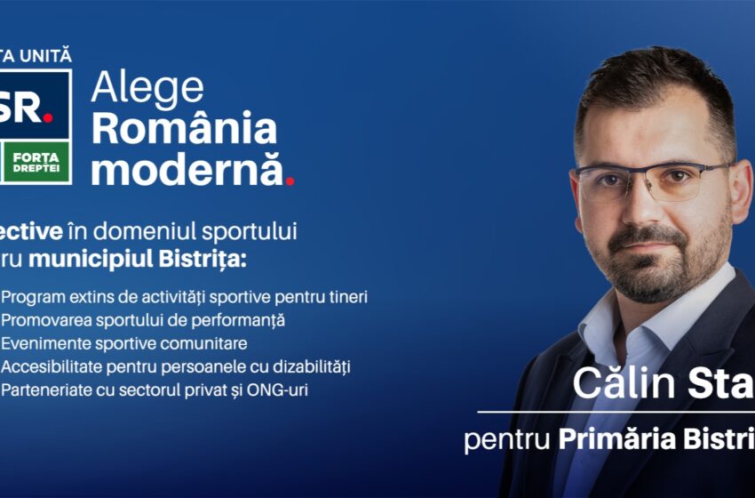  Călin Stan (ADU): Ne dorim dezvoltarea unui program amplu în domeniul sportului.