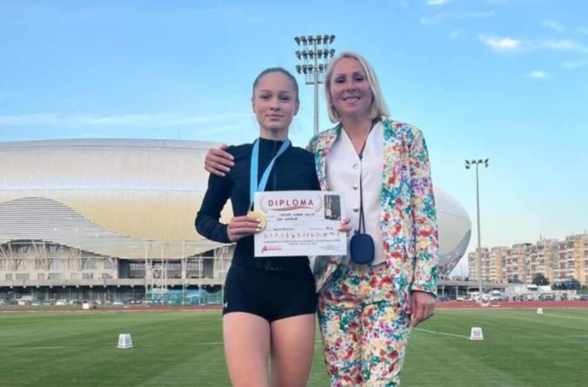  Maria Capotă, locul I la Campionatele Internaționale de Atletism ale României! Diana Dan, locul 3!