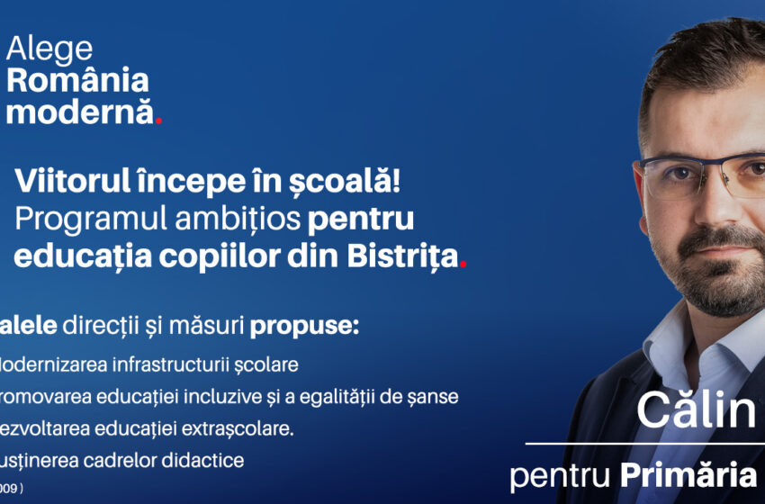  Călin Stan: Viitorul începe în școlă! FOTO