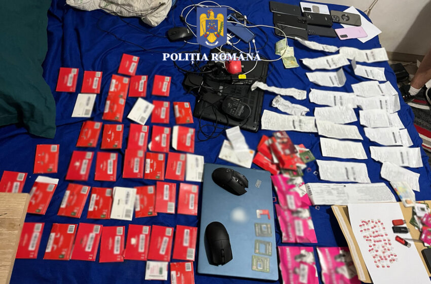  Descinderi într-un dosar de criminalitate cibernetică. FOTO
