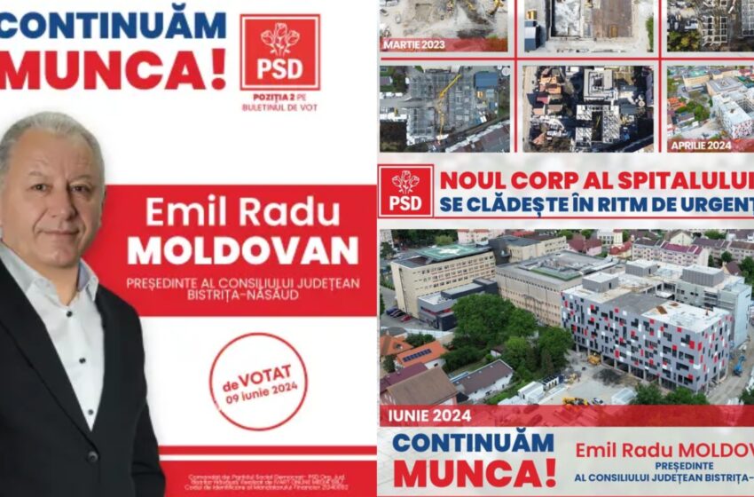  Radu Moldovan: Cu pași rapizi, se clădește un nou capitol pentru Spitalul Clinic Județean de Urgență Bistrița!