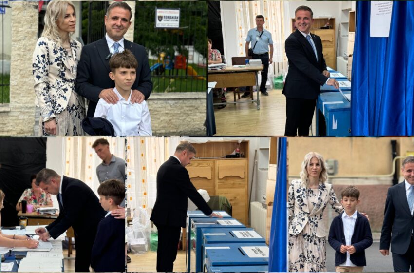  Ioan Turc: Am văzut de la prima oră oameni care stau și votează. E un semn bun, Bistrița gândește, Bistrița e cu capul pe umeri. FOTO