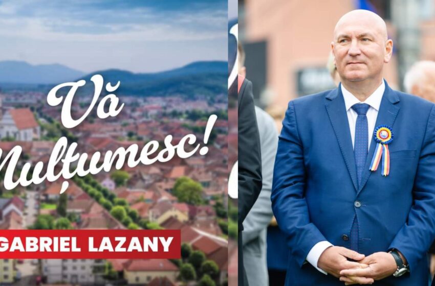  Gabriel LAZANY: Dragi bistrițeni, VĂ MULȚUMESC!
