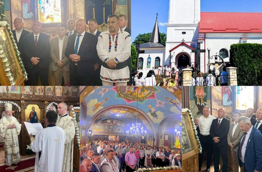  Binecuvântare la sfințirea lucrărilor de la biserica Parohiei Ortodoxe Josenii Bârgăului. FOTO