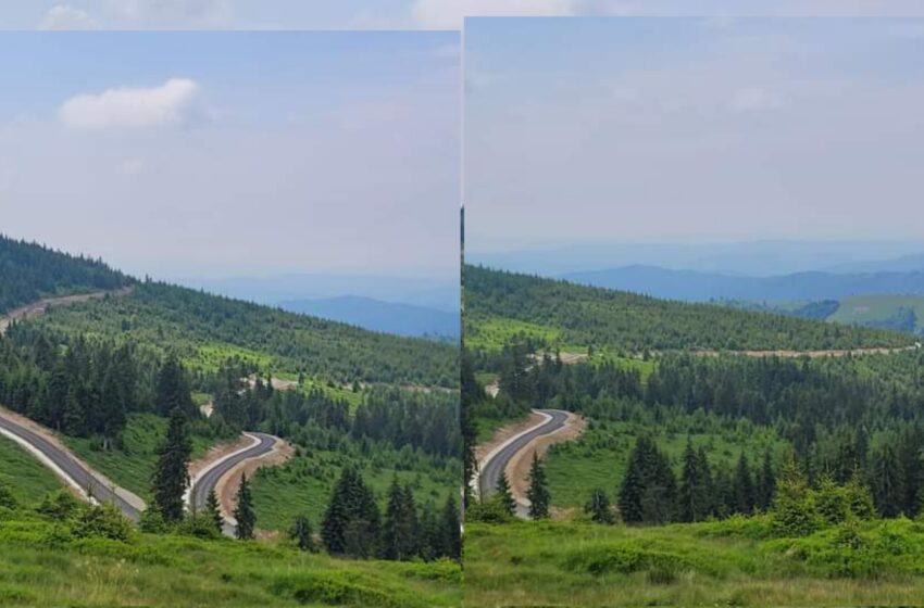  La Parva se va recepționa cel mai frumos drum din Bistrița-Năsăud. FOTO