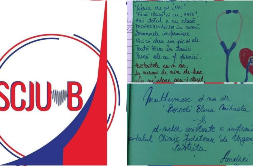  Mesaj emoționant al unei mame și a fiului său pentru un medic de la Spitalul Clinic Județean de Urgență Bistrița