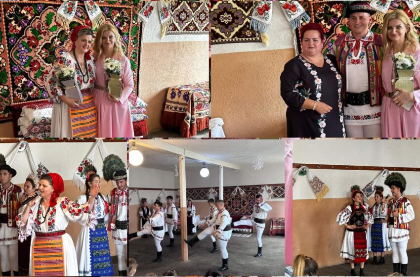  Diana Morar prezentă de Rusalii în mijlocul comunității din Cristur Șieu. FOTO