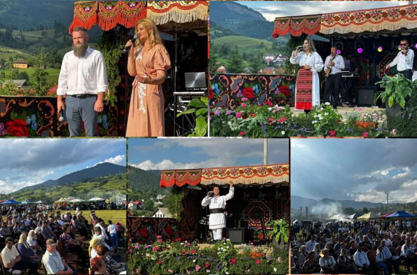  Diana Morar prezentă la Ilva Mare, la Festivalul Județean „Sâmbra Oilor”. FOTO