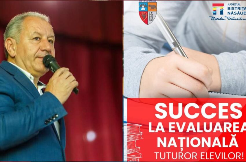  Emil Radu Moldovan: Mult succes, tuturor celor care astăzi ați pășit în sălile de examen și dați Evaluarea Națională
