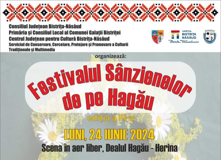  Festivalul Sânzienelor de pe Hagău, luni, 24 iunie 2024
