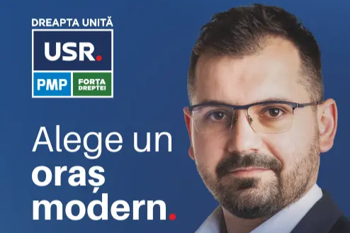  Călin Stan: Împreună putem face din orașul nostru un exemplu de succes și bunăstare.