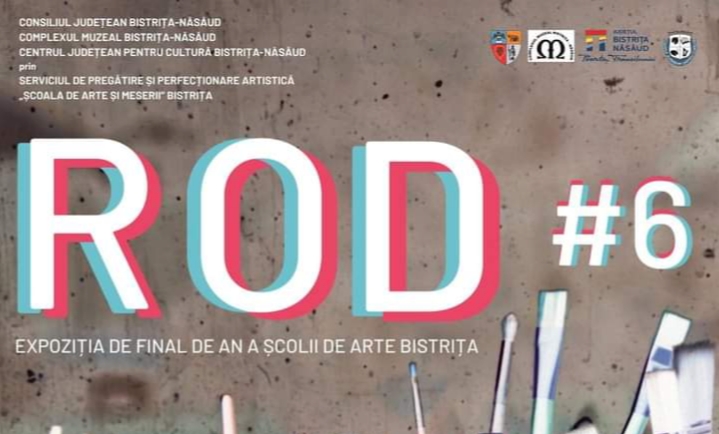  Expoziția de final de an a Școlii de Arte Bistrița intitulată ROD #6