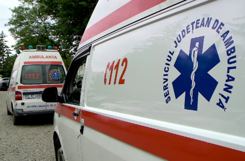  Accident pe strada Soarelui din Bistrița. O femeie a fost lovită de un autoturism
