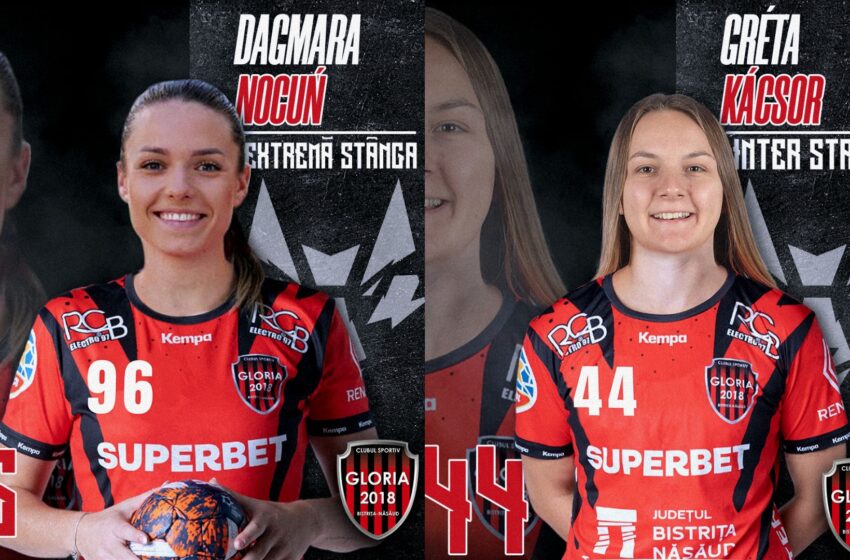  Handbal: Gréta Kácsor- linter stânga și Dagmara Nocuń-extremă stânga, noile achiziții ale Gloriei 2018