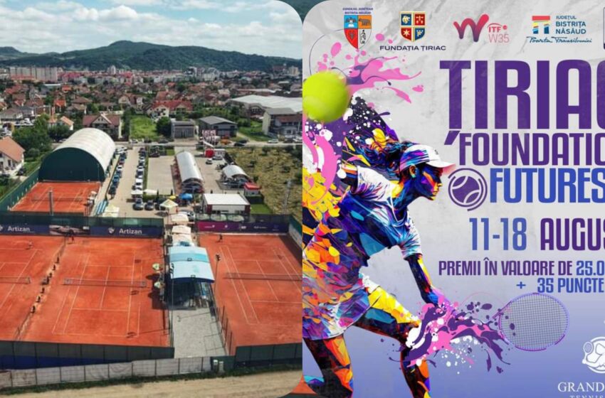  Turneul Țiriac Foundation Futures W35, în perioada 11-18 august, la 𝗚𝗦 𝗧𝗲𝗻𝗻𝗶𝘀 𝗖𝗹𝘂𝗯 𝗕𝗶𝘀𝘁𝗿𝗶ț𝗮