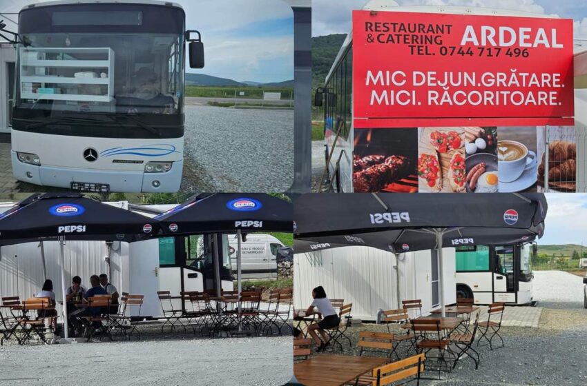  Plăceri culinare în autobuz! Doar în Ardeal. Restaurant Ardeal.
