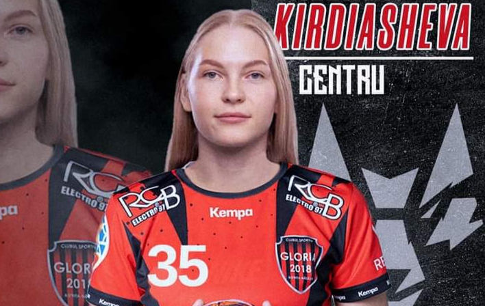  Handbal: Valeriia Kirdiasheva noul centru al Gloriei 2018