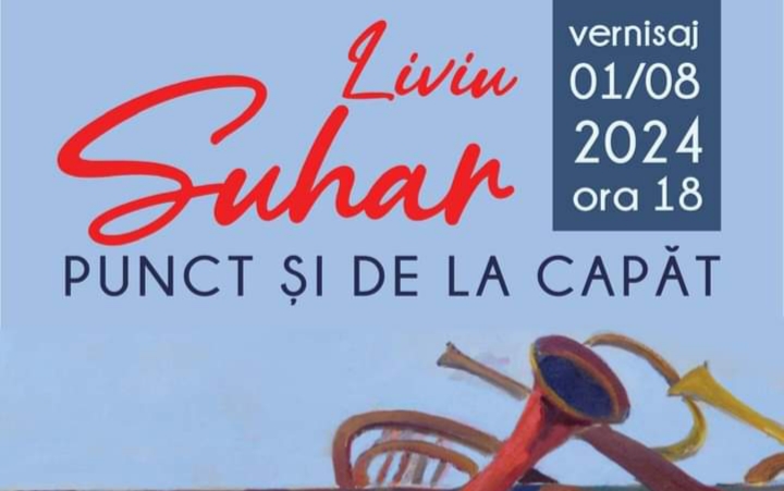  Expoziția de pictură 𝗣𝘂𝗻𝗰𝘁 ș𝗶 𝗱𝗲 𝗹𝗮 𝗰𝗮𝗽ă𝘁 a maestrului 𝗟𝗶𝘃𝗶𝘂 𝗦𝘂𝗵𝗮𝗿, la Complexul Muzeal Bistrița-Năsăud