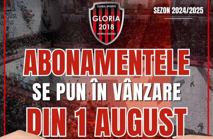 Se pun în vânzare abonamentele  pentru noul sezon handbalistic al echipei Gloria 2018