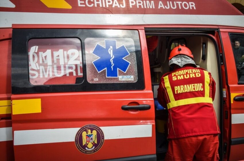  Accident cu mai multe victime in localitatea Măluț! Două persoane au ajuns la spital