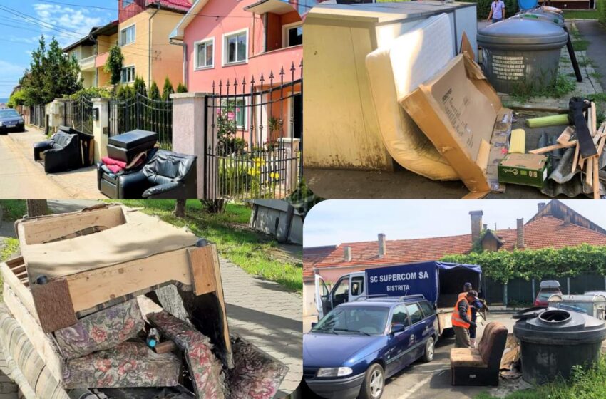  Începe campania de colectare a deșeurilor voluminoase. FOTO