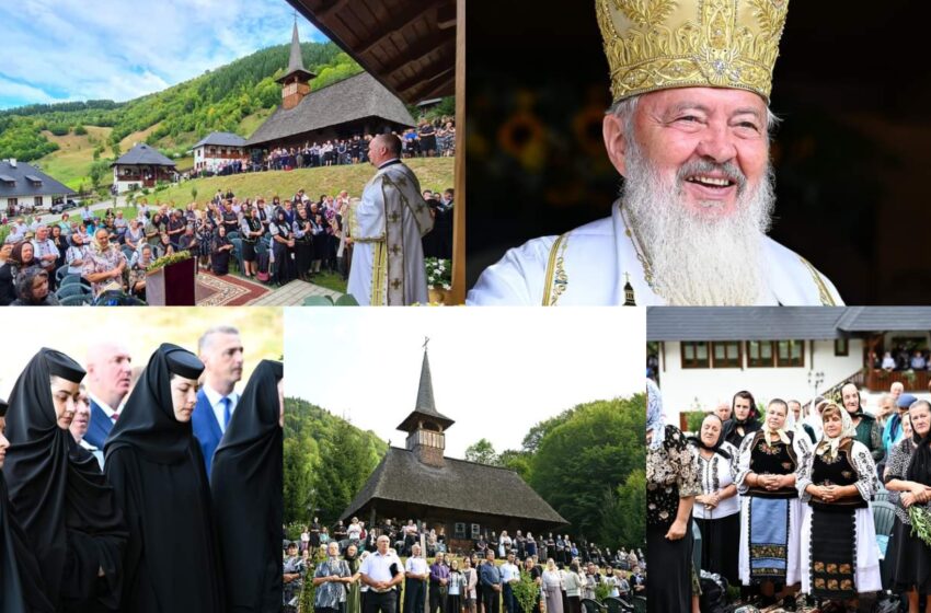  Hramul Mănăstirii Cormaia sărbătorit în prezența Mitropolitului Andrei. FOTO