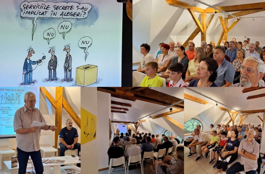  FOTO – Evenimentul cultural „Epigramă, poezie, folk și caricatură” de Casa Colecțiilor și a Documentelor de Patrimoniu