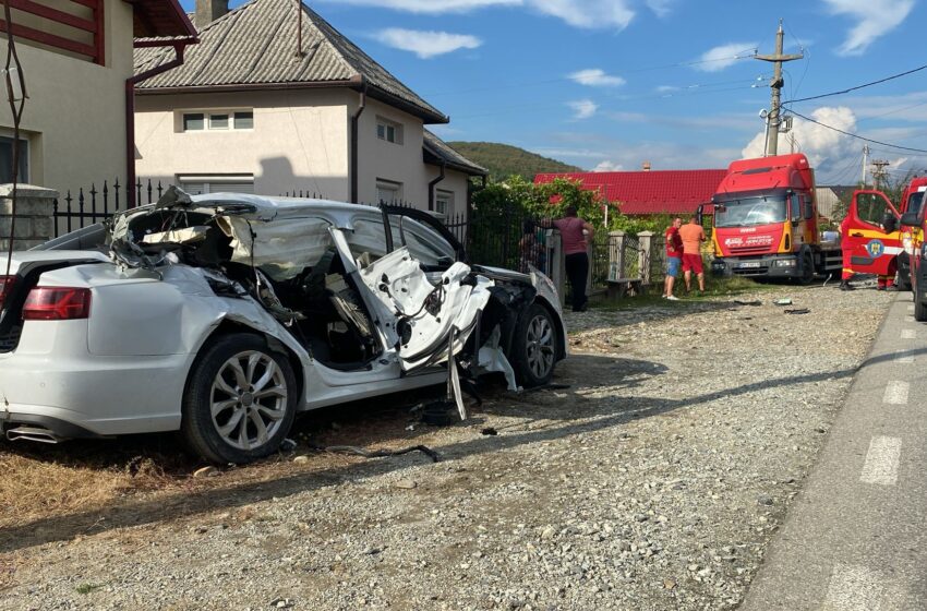  Accident rutier la Beclean! O femeie de 75 de ani a murit