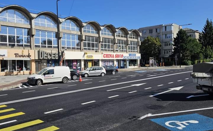  S-a reluat circulația auto în zona pasajului pietonal subteran Decebal! FOTO